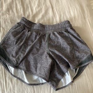 Lululemon heather grey shorts